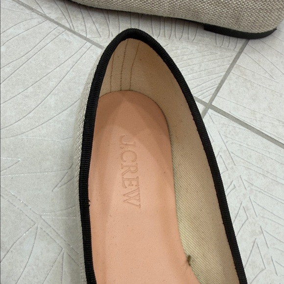 J. Crew Black and Cream Women's Loafers - Picture 5 of 6